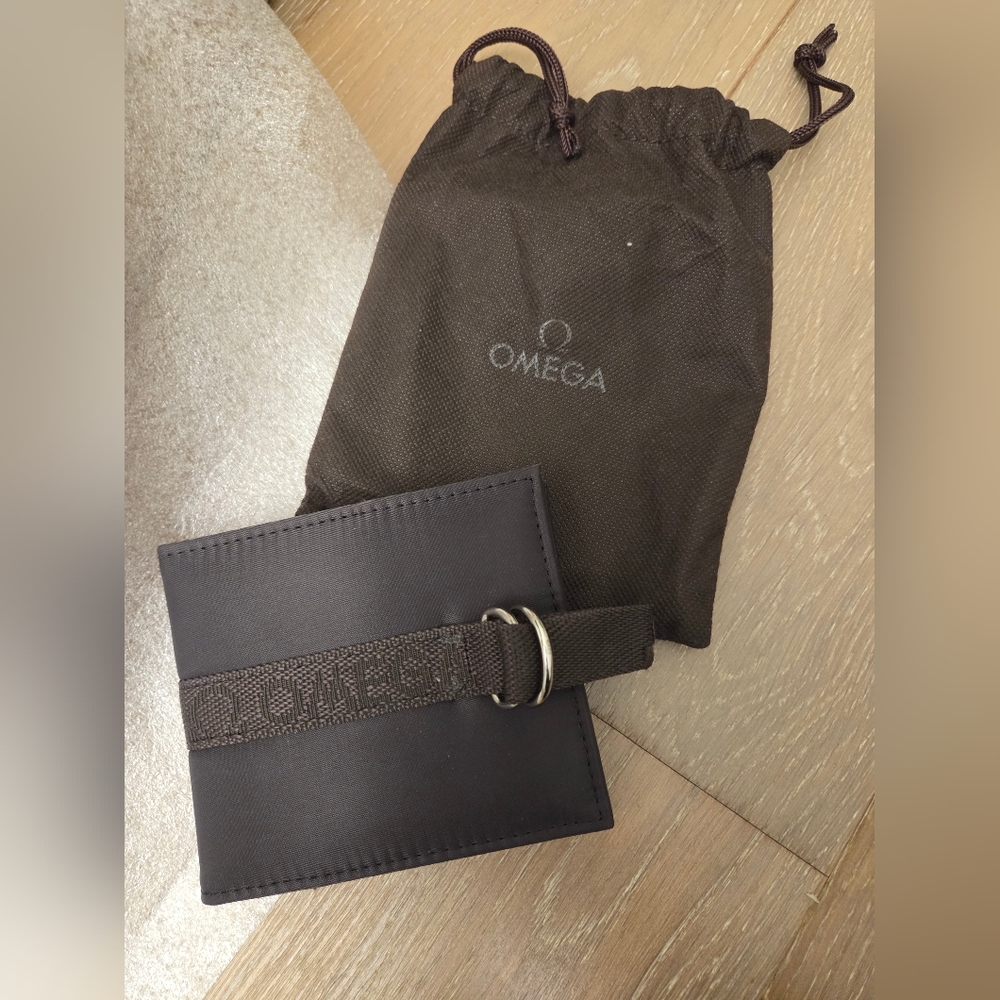 Omega Notepad Wallet & Pen - Seamaster, Speedmaster, Deville, Constellation RARE